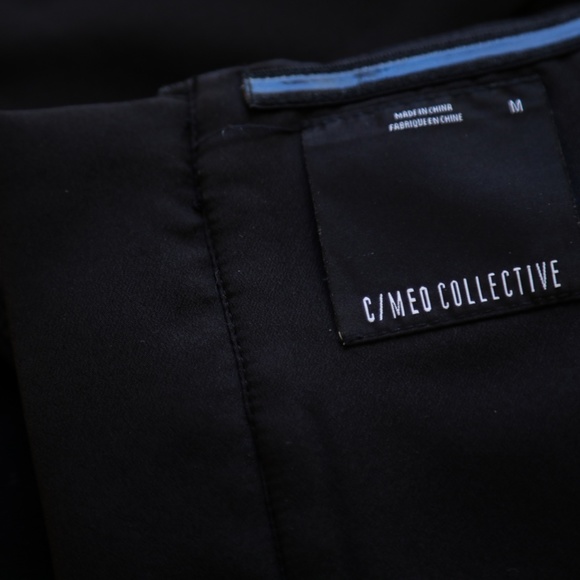 C/MEO Collective Black Crop Top - Picture 3 of 13